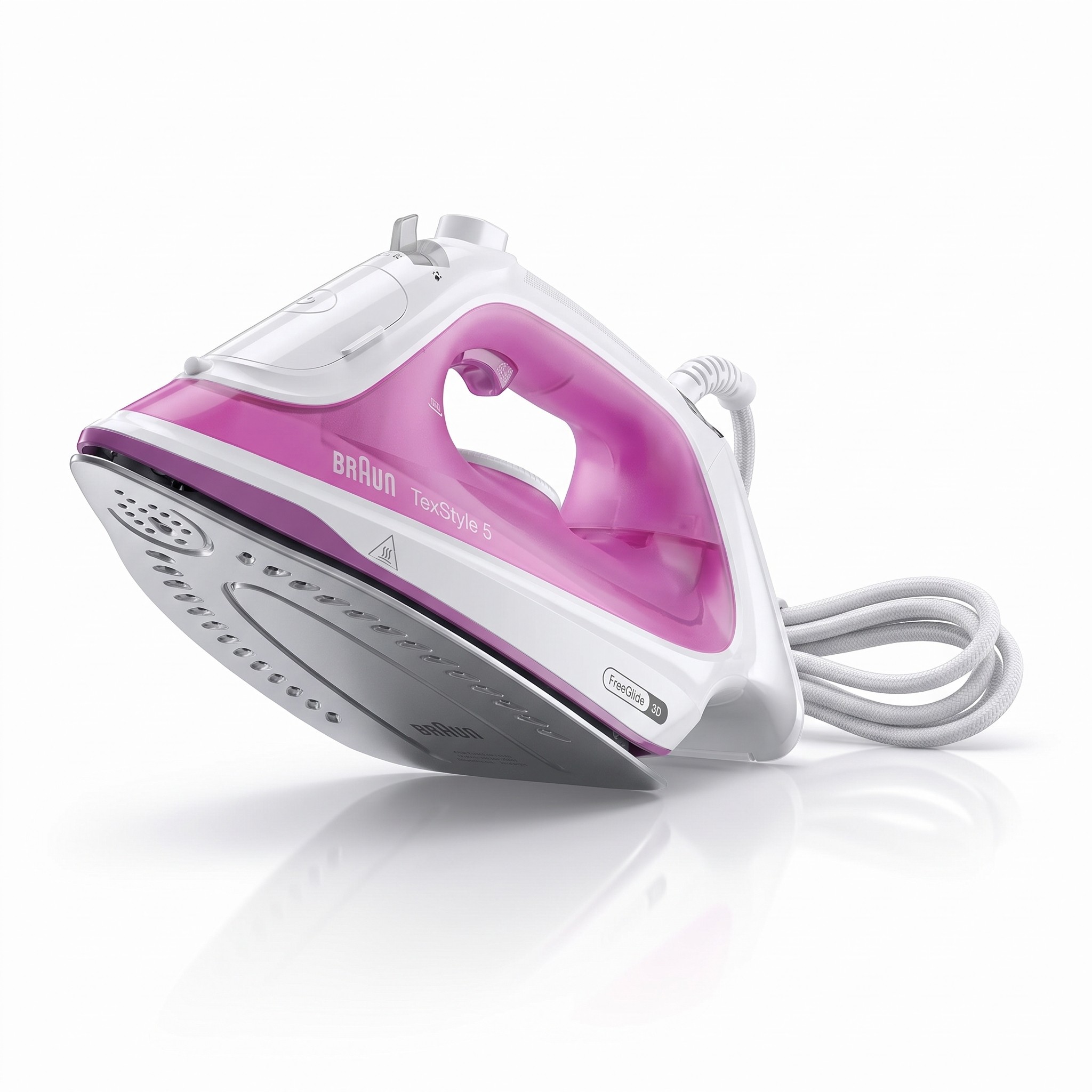 Braun TexStyle 5 SI5225 PU – parní žehlička 2500 W, žehlicí plocha FreeGlide 3D