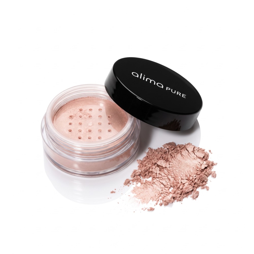 Alima Pure Luminous Shimmer – sypké minerální oční stíny Black Orchid, 1,75 g
