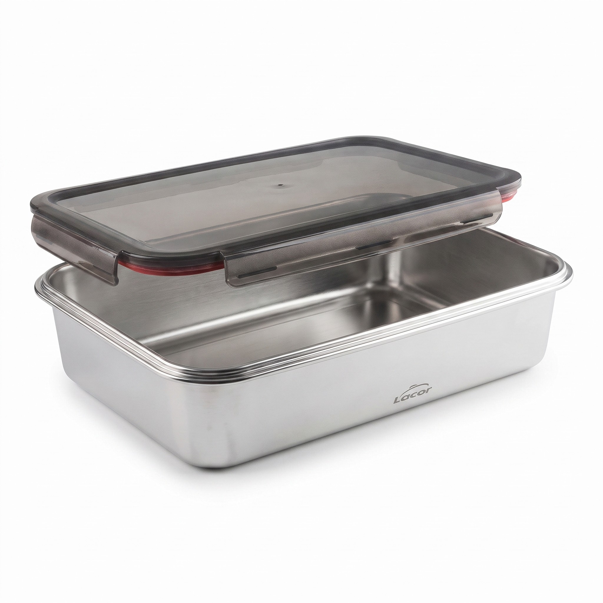Lacor 64675 Ecoinox Pro – nerezová vzduchotěsná dóza 5 l, do trouby i myčky
