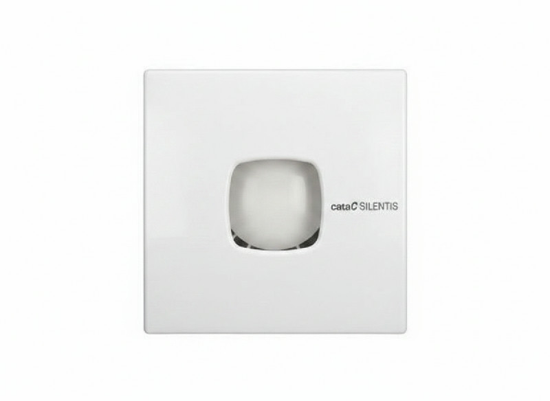 Cata Silentis 10 T – koupelnový ventilátor ø 100 mm s doběhovým časovačem, 15 W, 98 m³/h, bílý