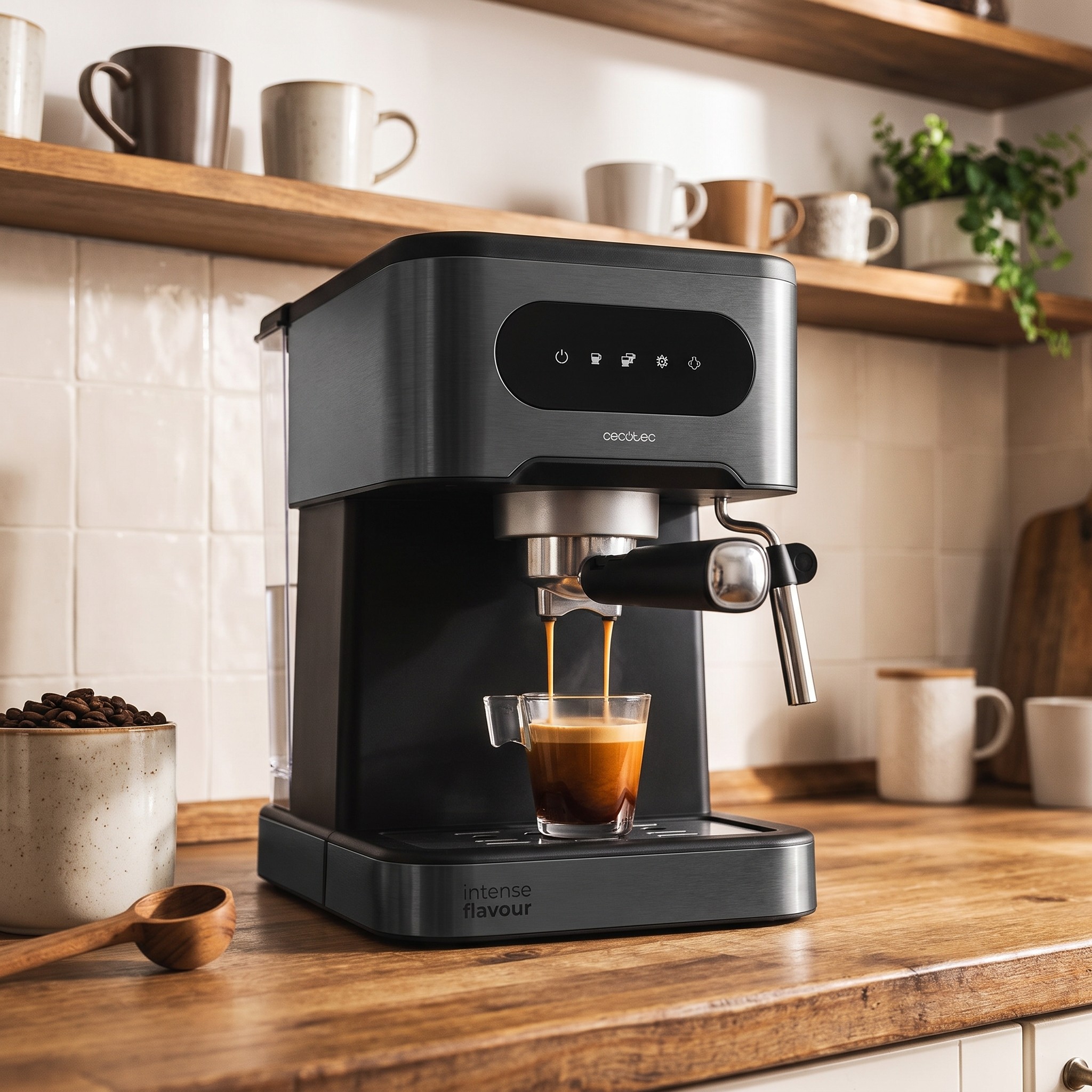 Cecotec Power Espresso 20 Coldbrew – pákový kávovar 20 bar s funkcí ledové kávy