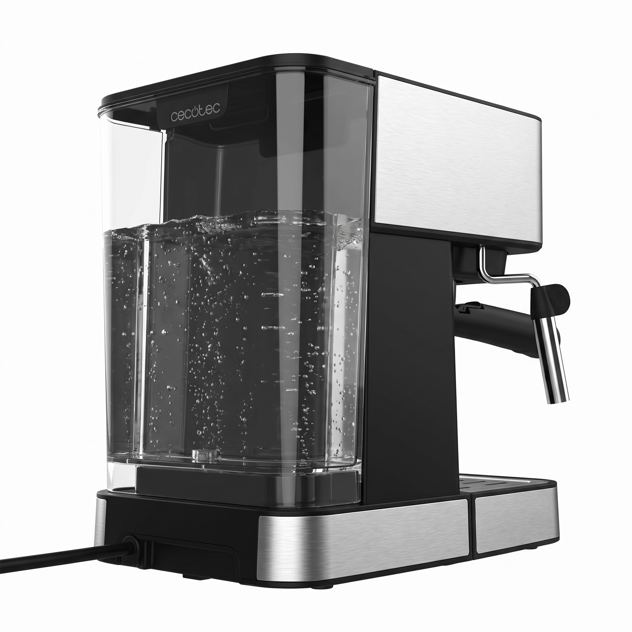 Cecotec Power Espresso 20 Matic – pákový kávovar 20 bar, digitální ovládání, 1,5 l