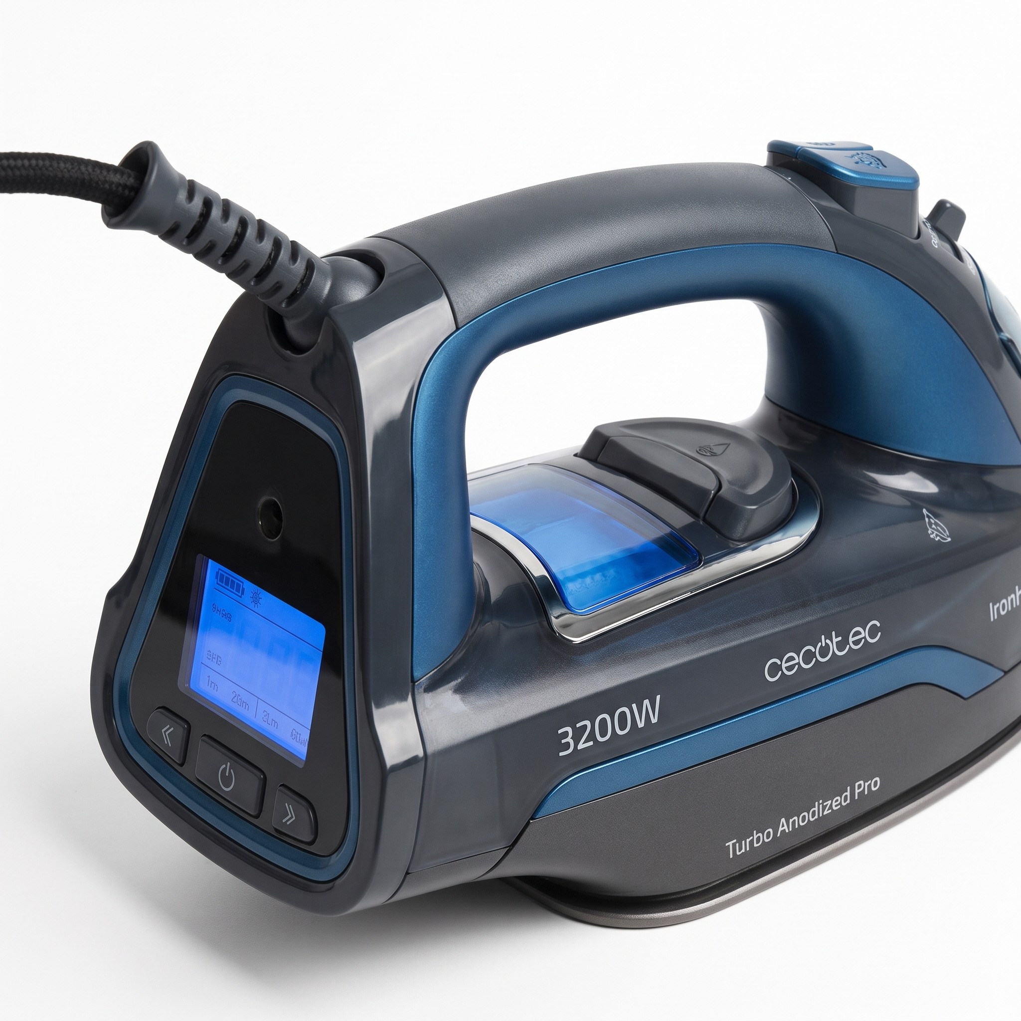 Cecotec IronHero 3200 i-Pump Absolute – napařovací žehlička s pumpou 3200 W, LCD