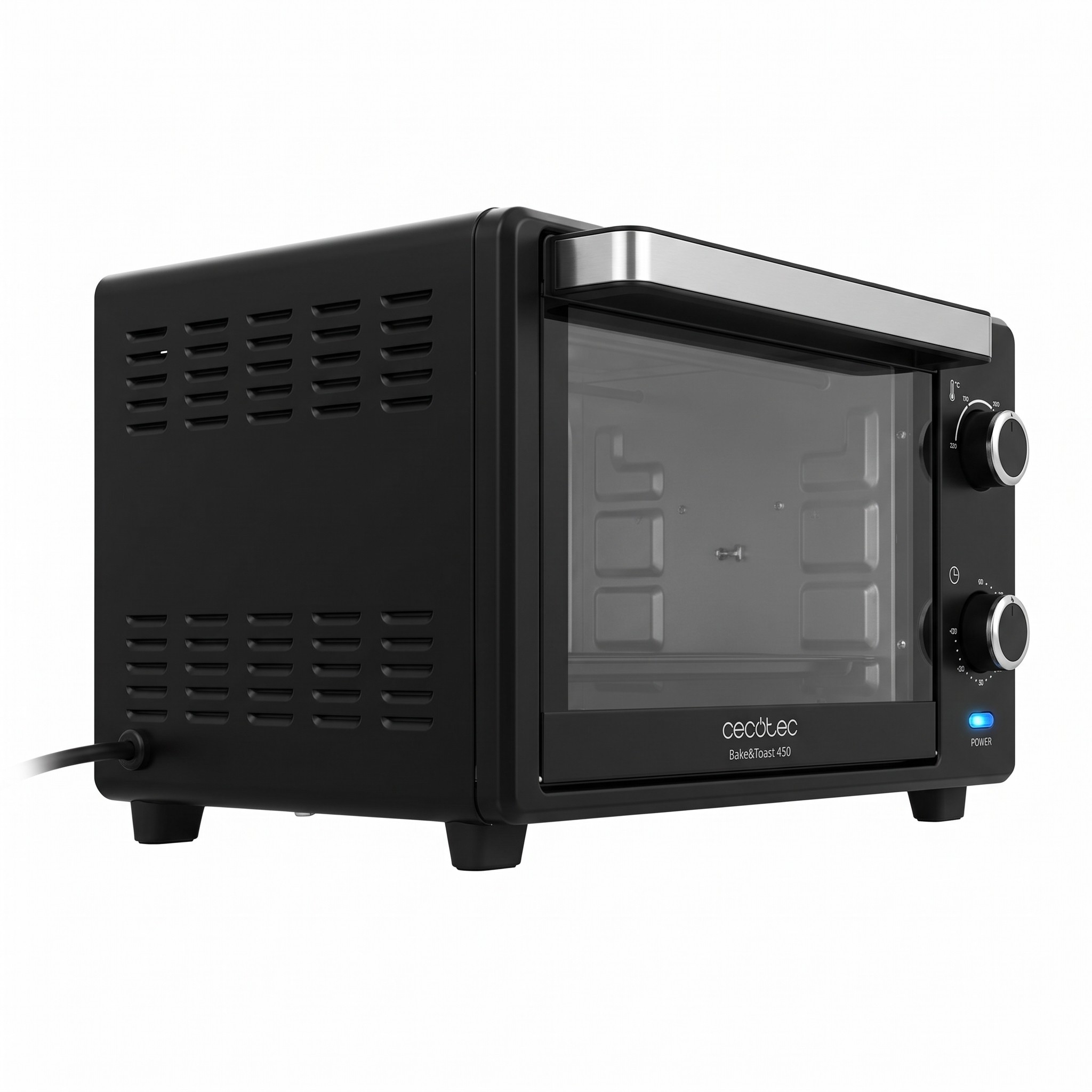 Cecotec Bake&Toast 1090 Black – elektrická mini trouba 10 l, 1000 W, do 230 °C