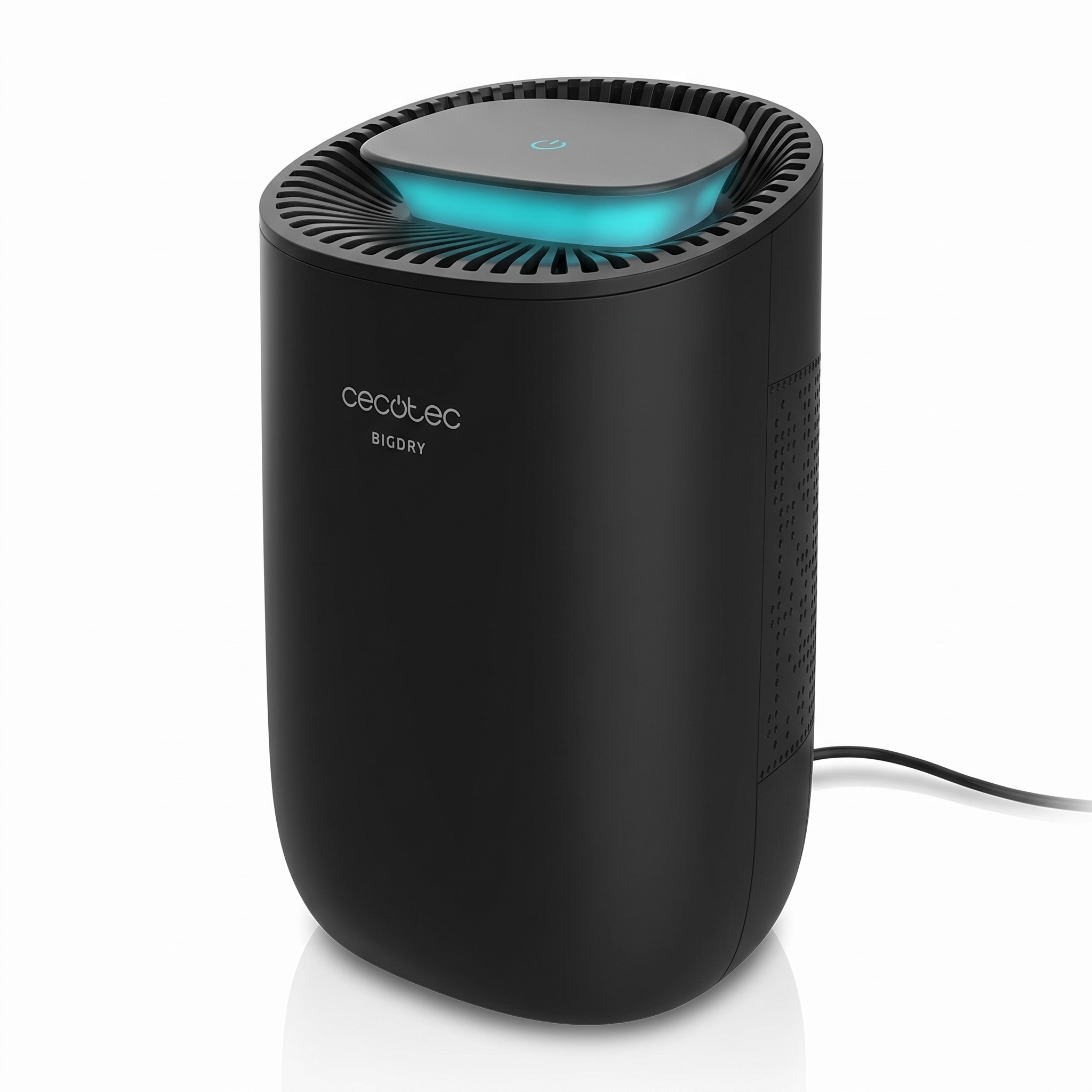 Cecotec BigDry 2000 Light Black – kompaktní odvlhčovač vzduchu 300 ml/den do 20 m² – rozbalené