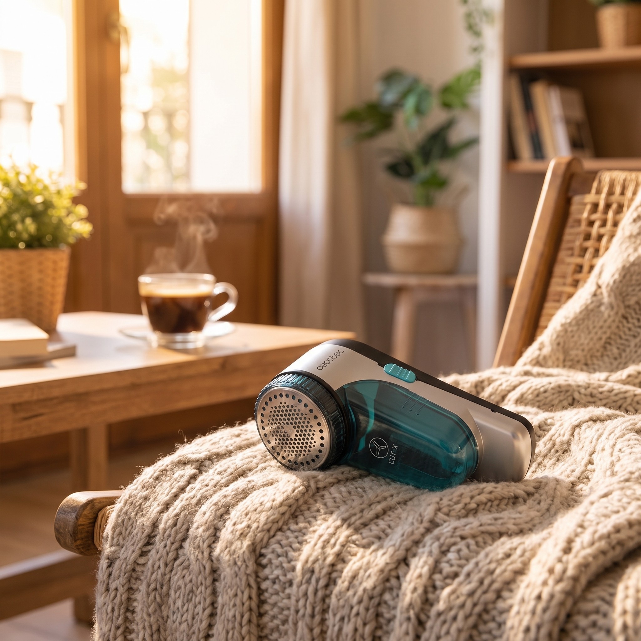Cecotec Cut-X 4500 Cloth – aku odstraňovač žmolků, 45 min provozu, 8800 ot./min