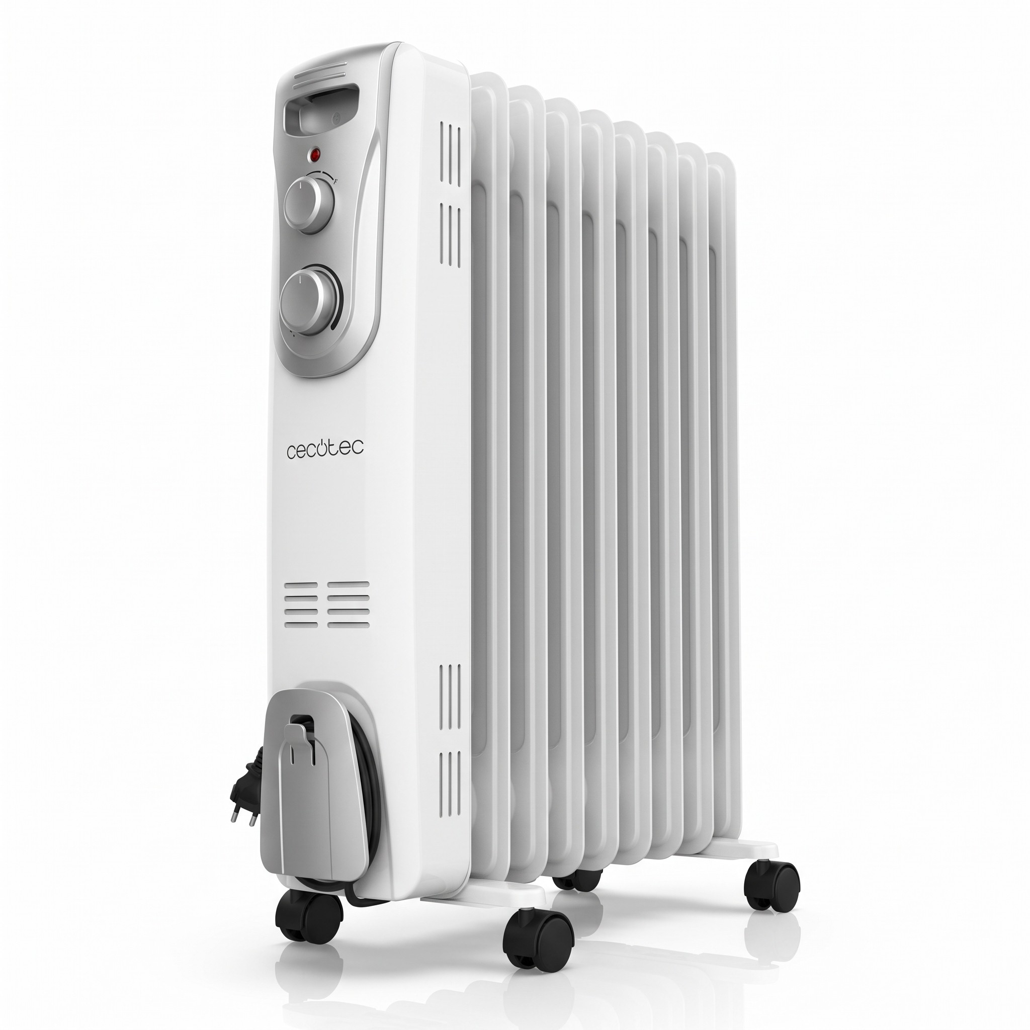 Cecotec ReadyWarm 9000 Space – olejový radiátor 2000 W, 9 žeber, do 20 m² – s kosmetickou vadou