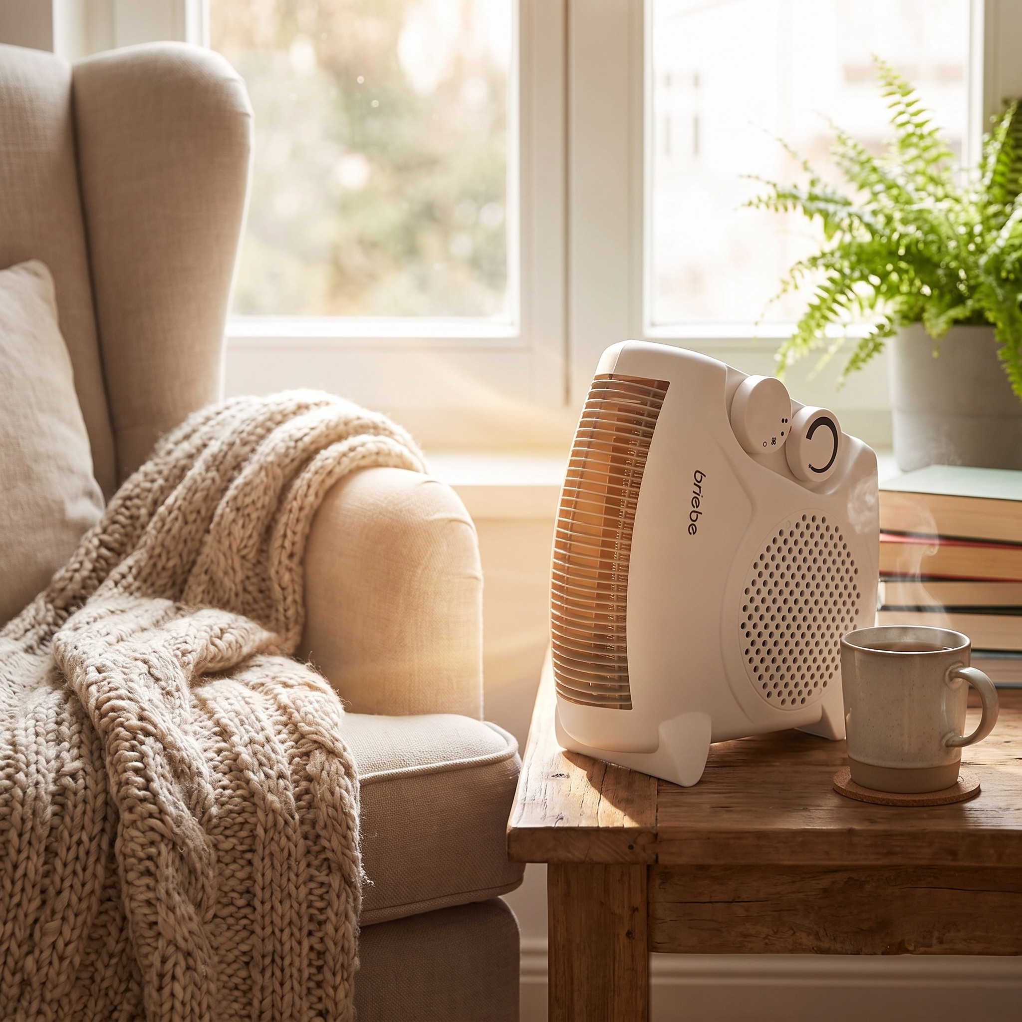 briebe HT1181 – teplovzdušný ventilátor 2000 W s termostatem, teplý i studený vzduch