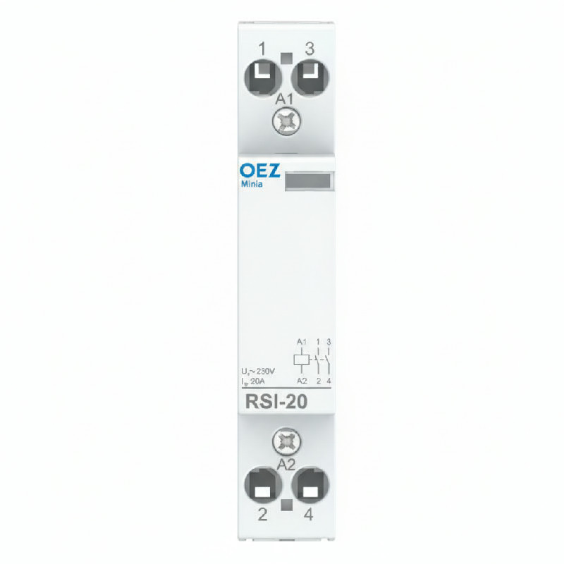 Instalační stykač OEZ RSI-20-20-A230 20A