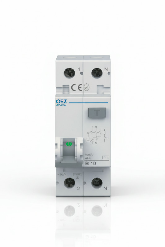 OEZ OLE-10C-1N-030AC Proudový chránič s nadproudovou ochranou