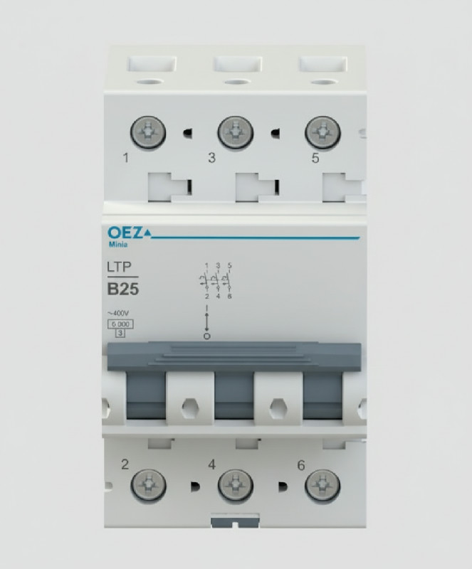 OEZ Jistič LTP-40B-3 6kA 