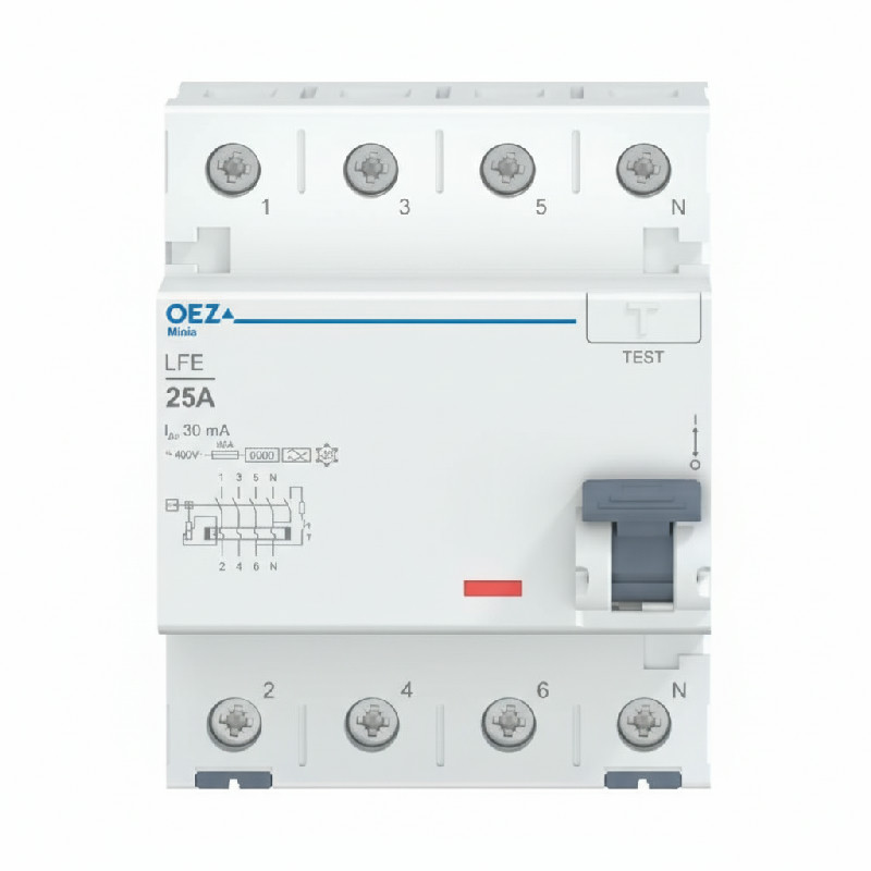OEZ – Chránič LFE-25-4-030A proudový