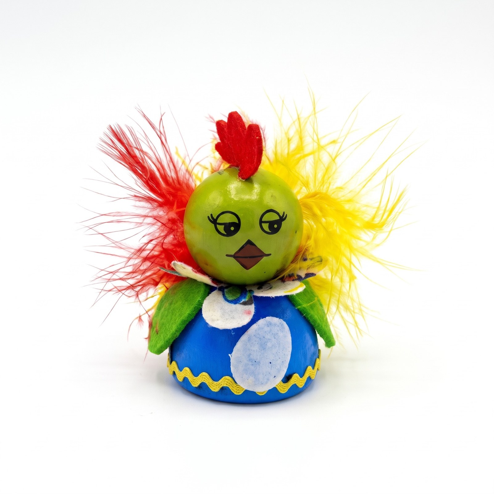 Figurka kohout bábovka malá 10 cm – jarní a velikonoční dekorace, 1 ks