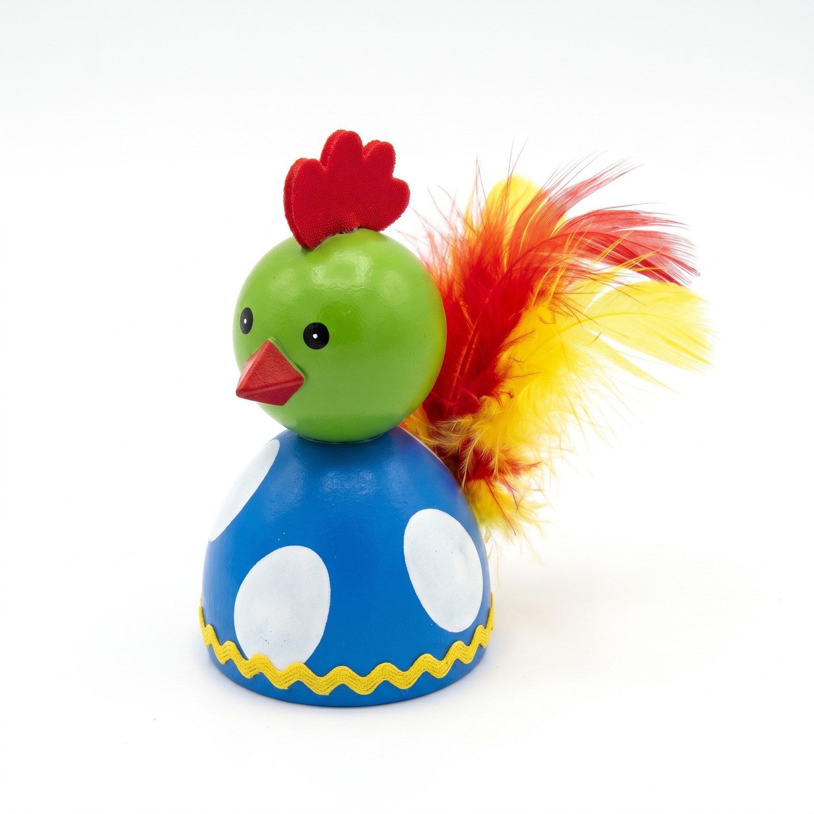 Figurka kohout bábovka malá 10 cm – jarní a velikonoční dekorace, 1 ks