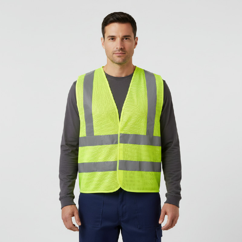 ČERVA vesta reflexní QUOLL velikost XL, žlutá