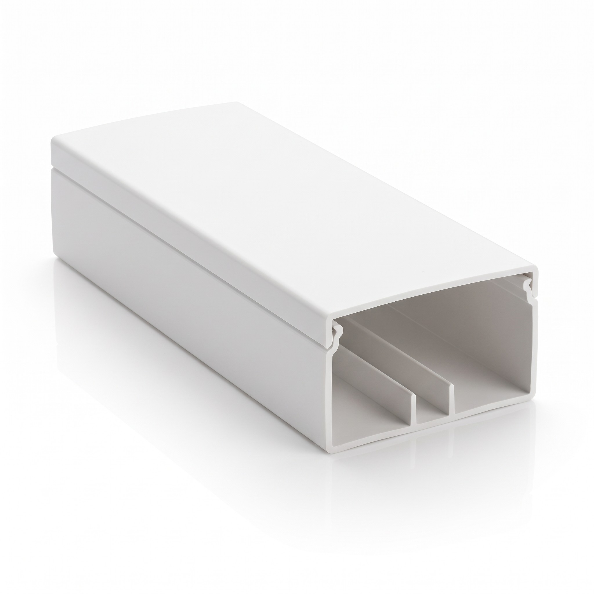 Malpro – Elektroinstalační lišta EILM D1007, 100 × 40 mm, 2 m, bílá