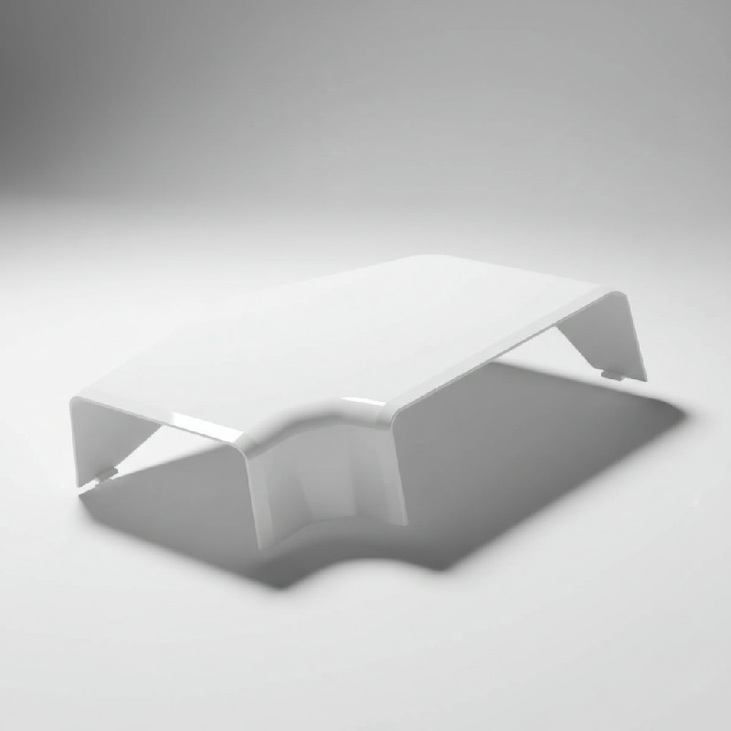 Kryt KOPOS EKD 80x40 roh ohybový 8503 HB bílá