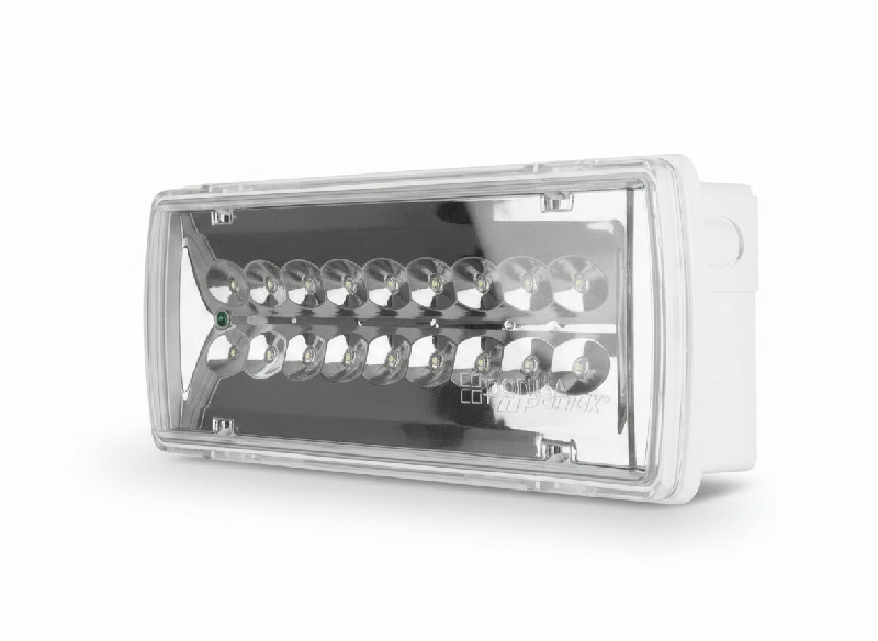 Panlux FENIX LED M LXE-1803-CC – nouzové svítidlo IP65, 18 LED, 3 h, bílé