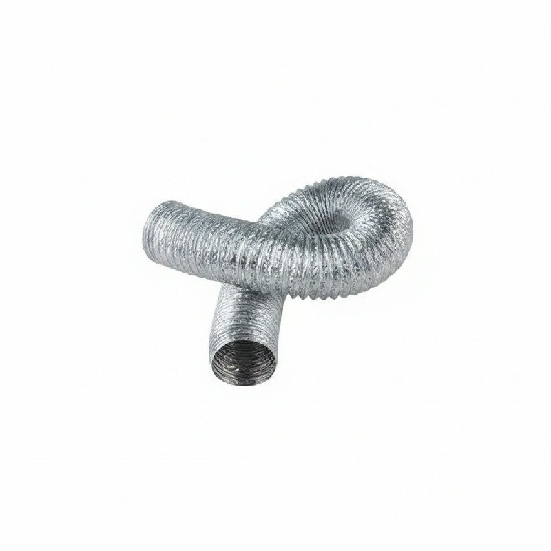 Klimaflex 100/1 – ohebná hliníková ventilační trubka ø 100 mm, délka 1 m, do 250 °C