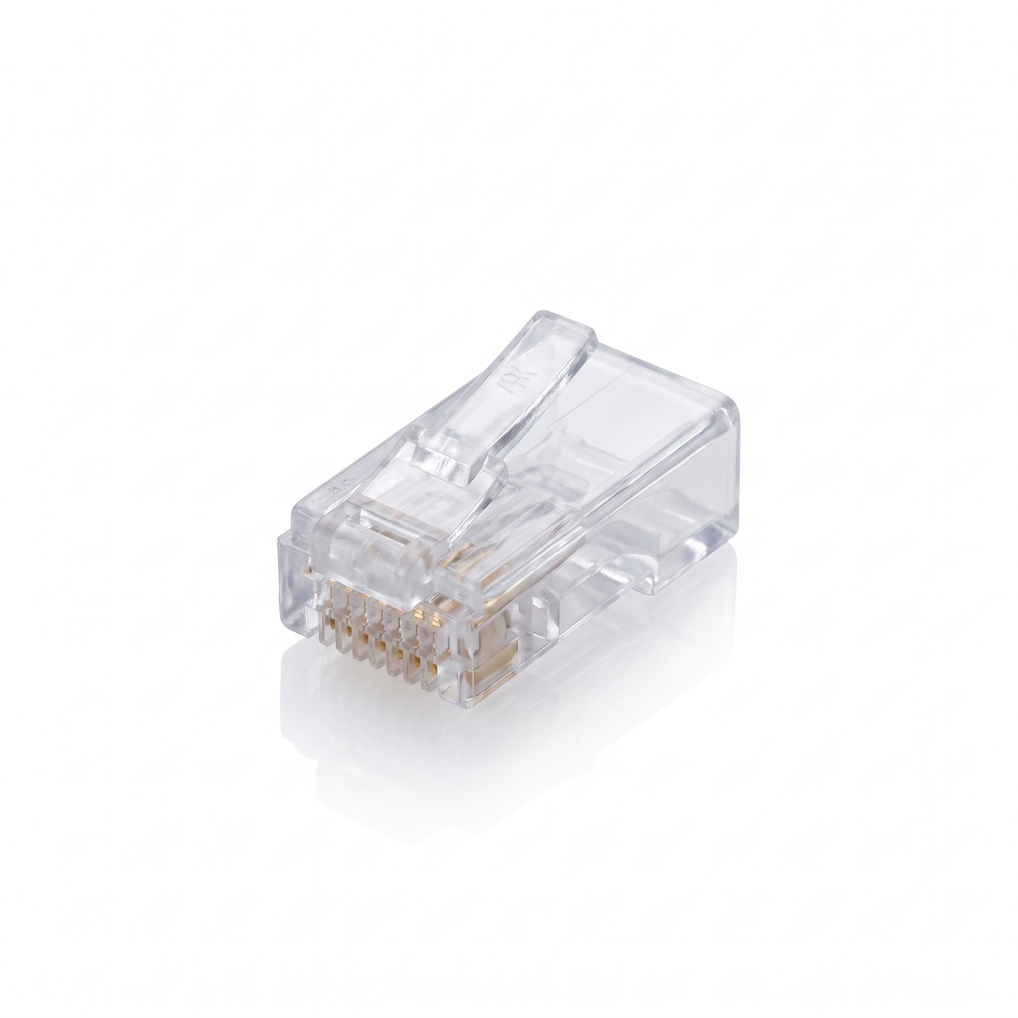 DATACOM – Konektor RJ45 4120, 8p8c, Cat5e, UTP, pro plný drát, sáček 100 ks