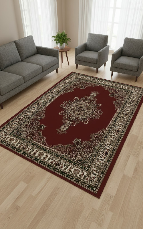 Kusový koberec Ayyildiz Marrakesh 297 – červená/béžová 200x290 cm