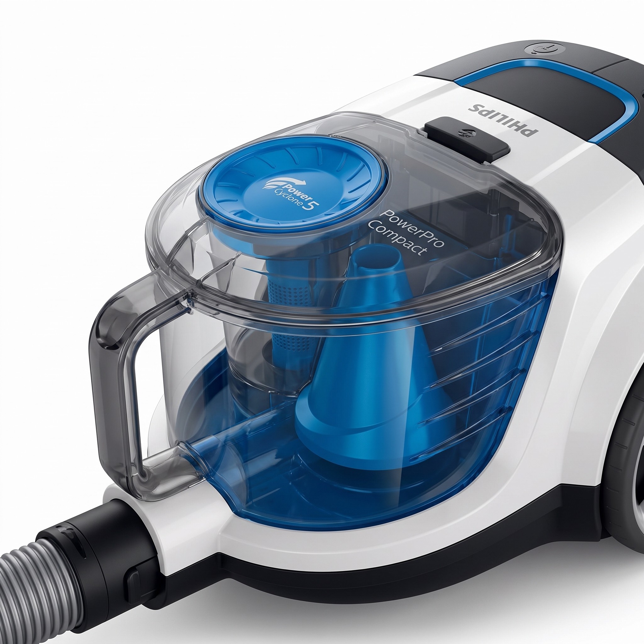 Philips PowerPro Compact FC9332/09 – bezsáčkový vysavač 900 W s HEPA filtrem