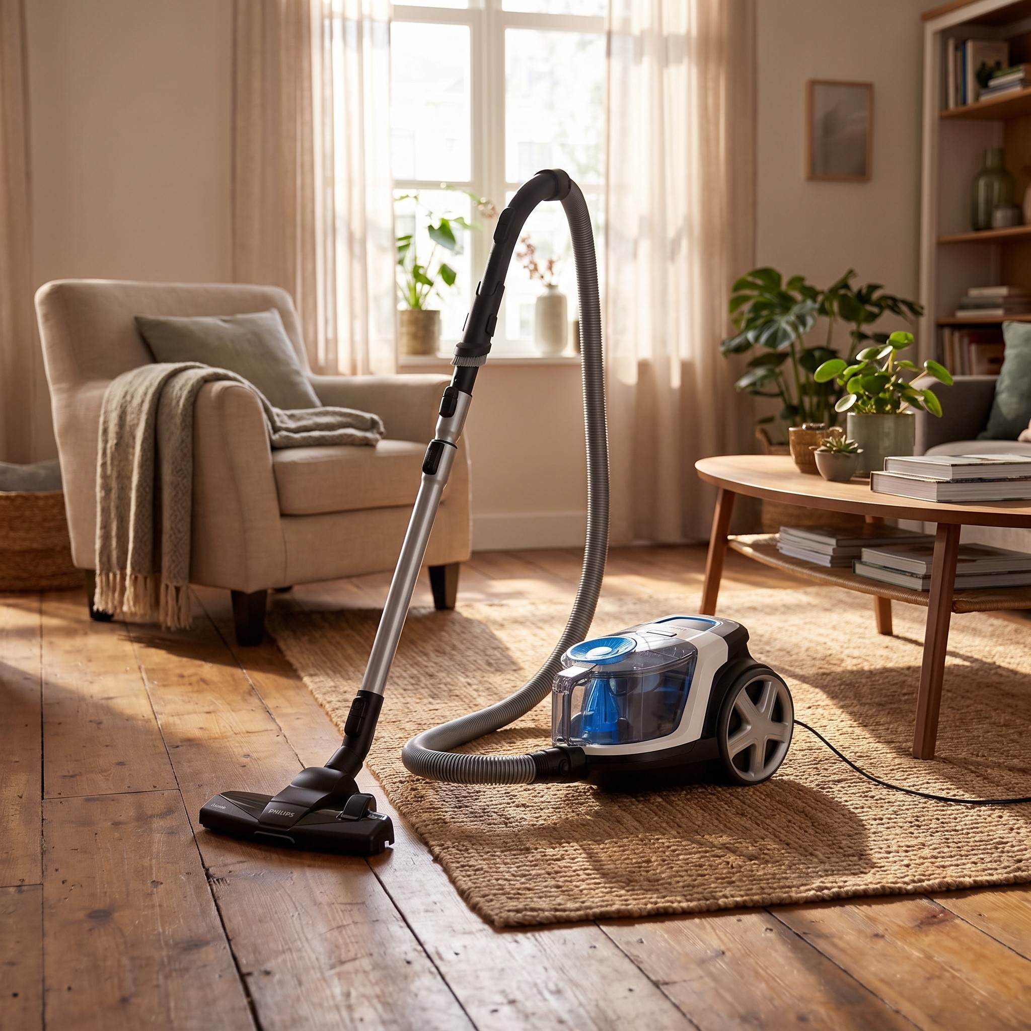 Philips PowerPro Compact FC9332/09 – bezsáčkový vysavač 900 W s HEPA filtrem