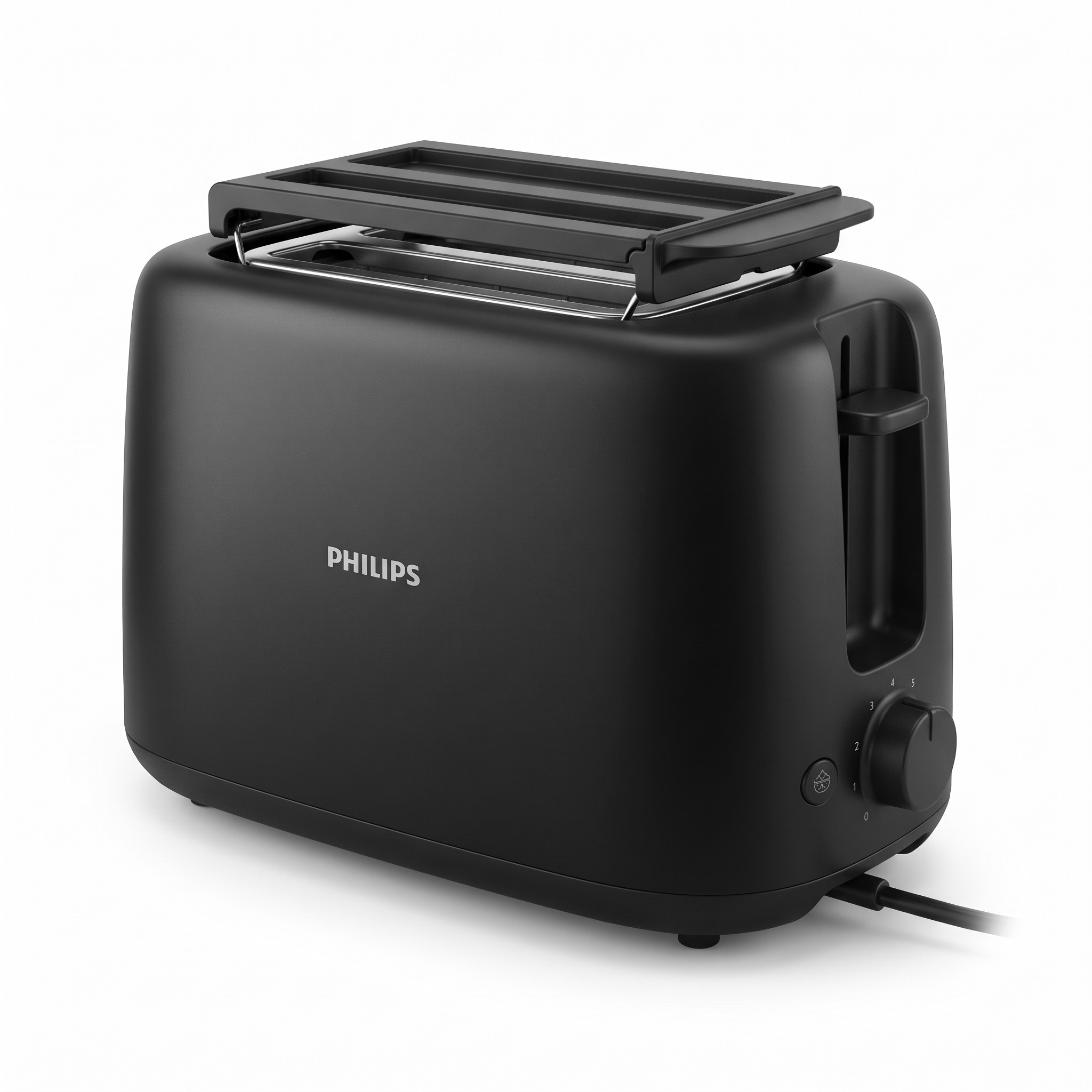Philips Daily Collection HD2581/90 – topinkovač 830 W, 8 stupňů opékání, černý