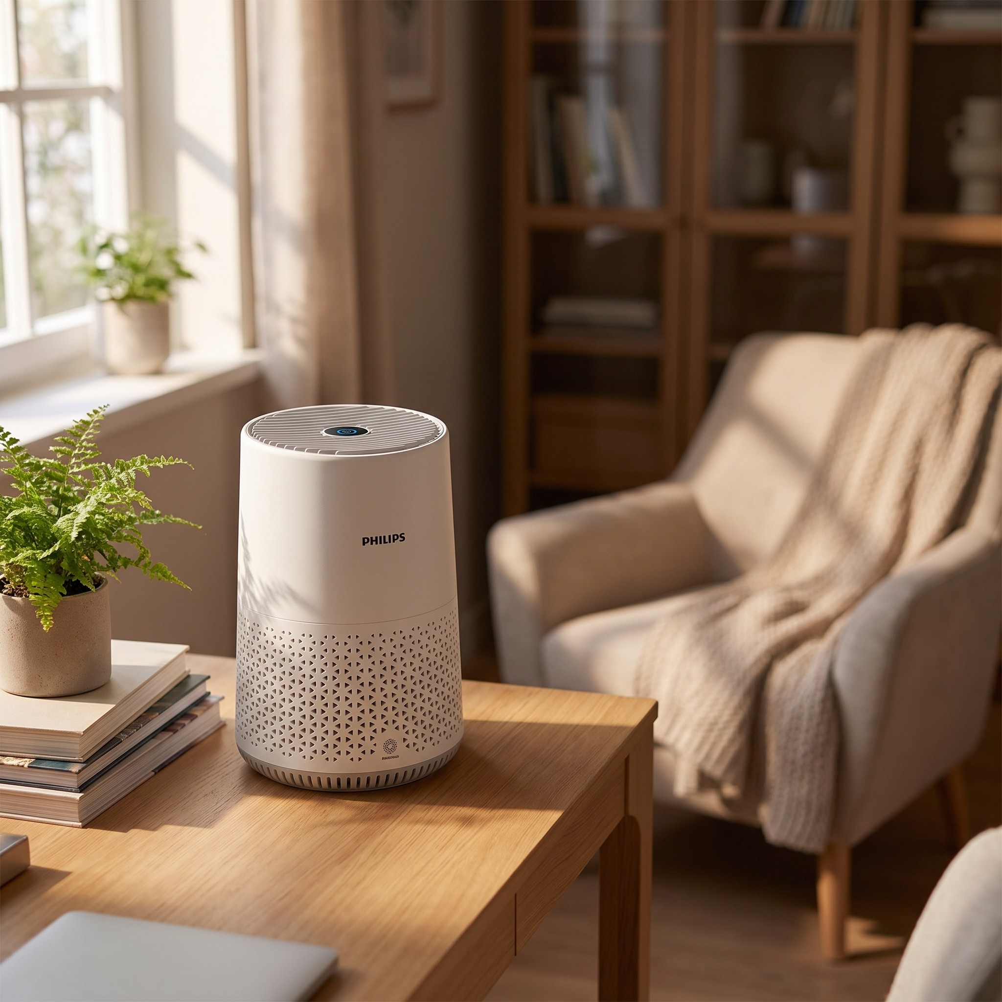 Philips 600 Series AC0650/10 – čistička vzduchu s HEPA filtrem do 44 m², bílá