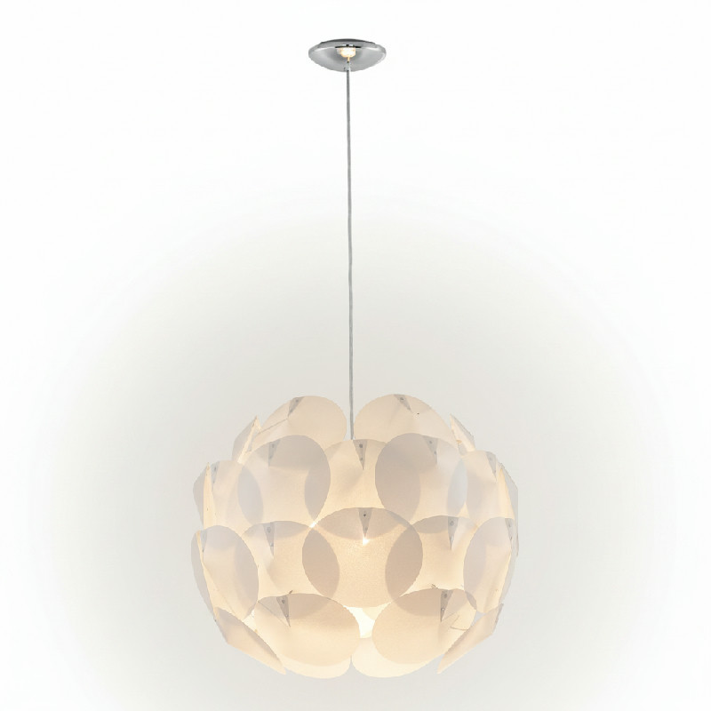 EGLO Livaso 93634 – závěsné stropní svítidlo E27 max. 60 W, ø 58 cm, kov / plastová fólie