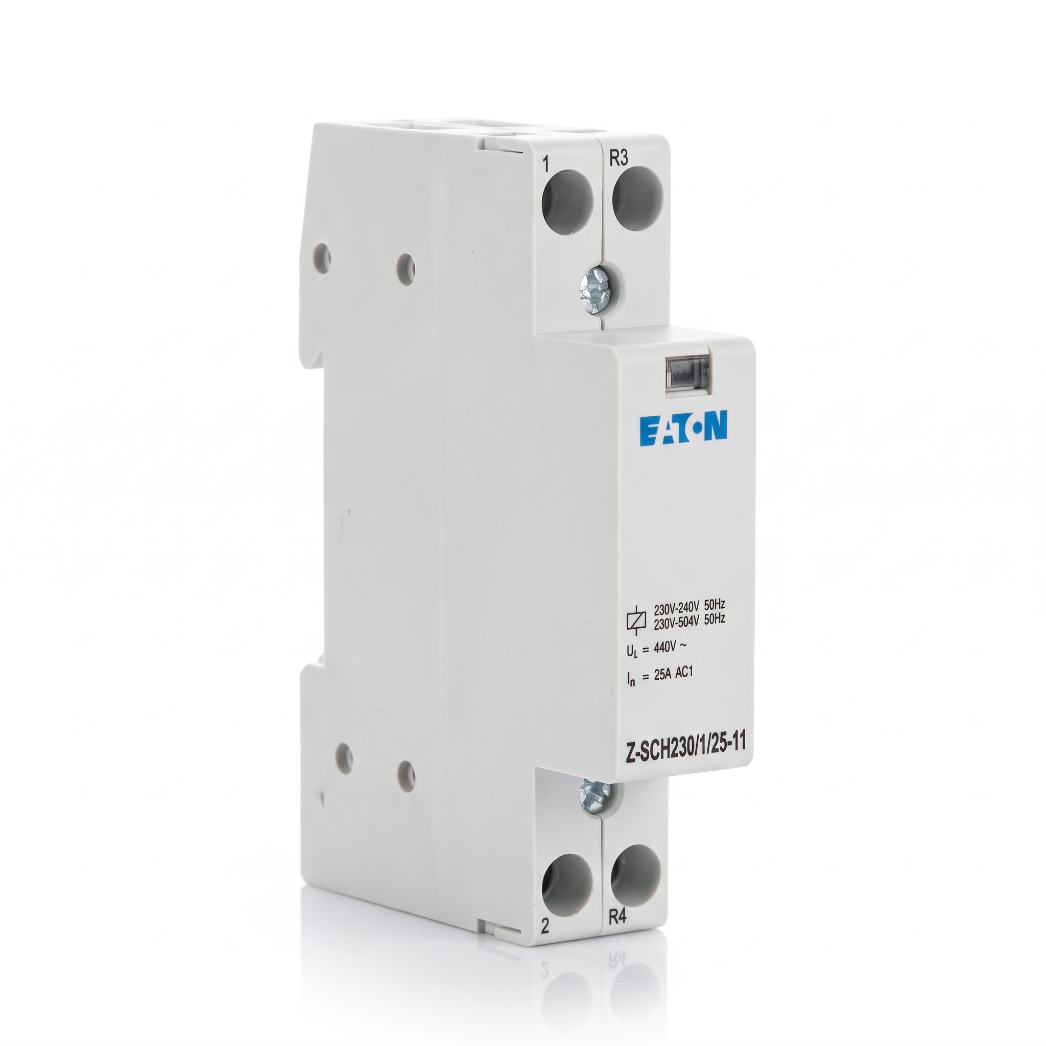 Eaton – Instalační stykač Z-SCH230/1/25-11, 25 A, 230 V AC, 1 NO + 1 NC