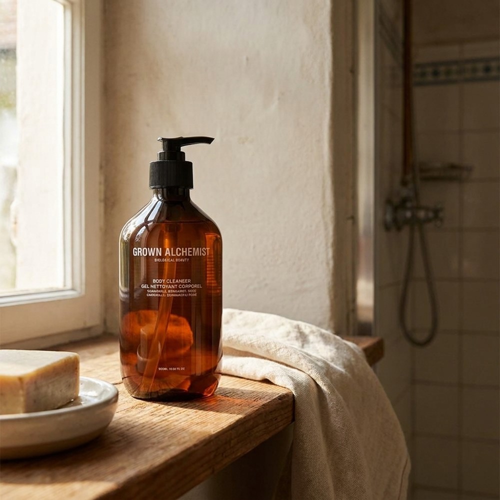 Grown Alchemist Body Cleanser – sprchový gel Chamomile, Bergamot & Rosewood, 500 ml