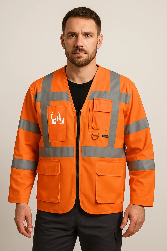 PORTWEST HI-VIS S475 / Reflexní blůza - Oranžová, vel. L