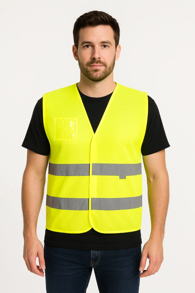 PORTWEST Sítovaná reflexní vesta HiVis C494 - Žlutá, vel. S/M