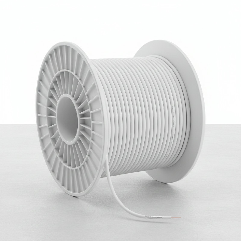 Koaxiální kabel KH 21D 01 bílý, 250 m