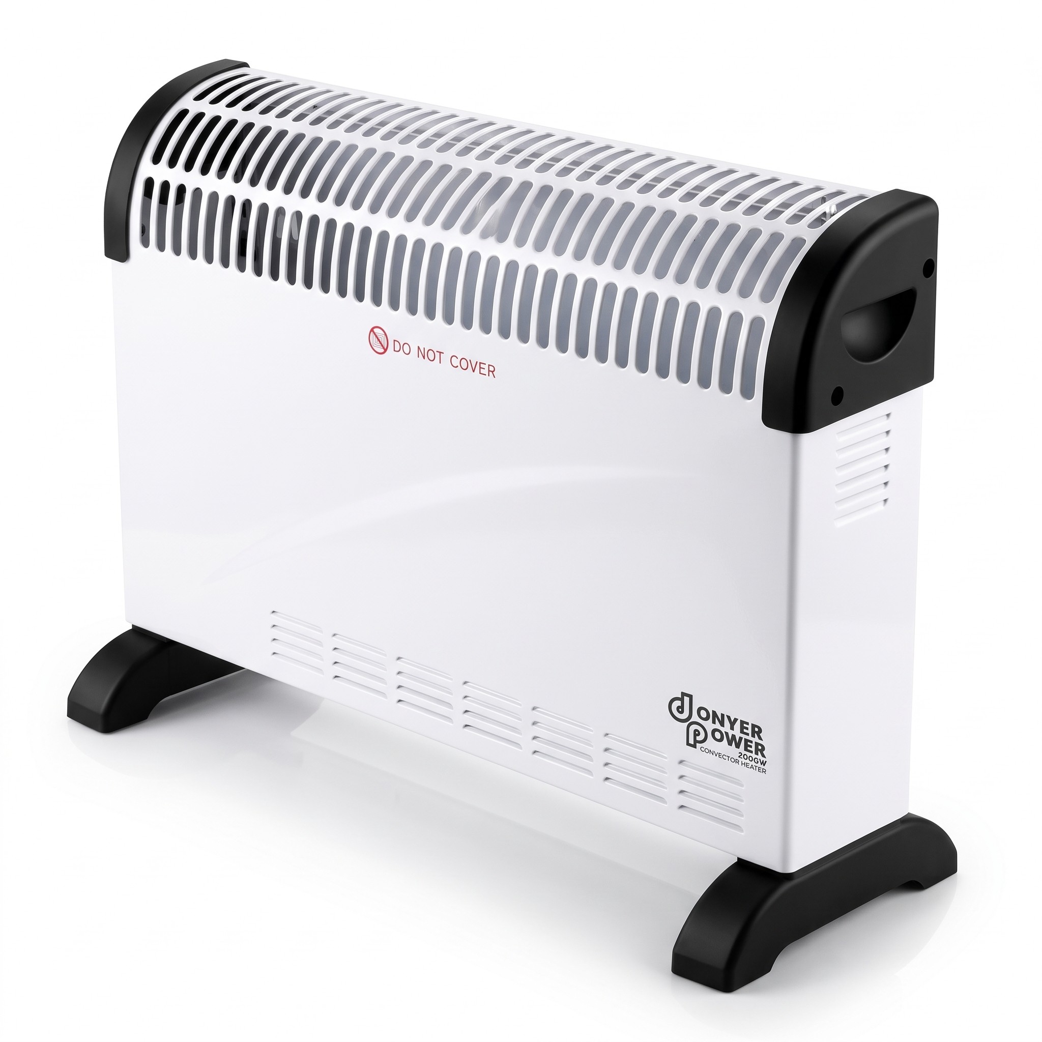 Donyer Power HDCH2000BSS – elektrický konvektor 2000 W s termostatem, stojací i na zeď – s vadou