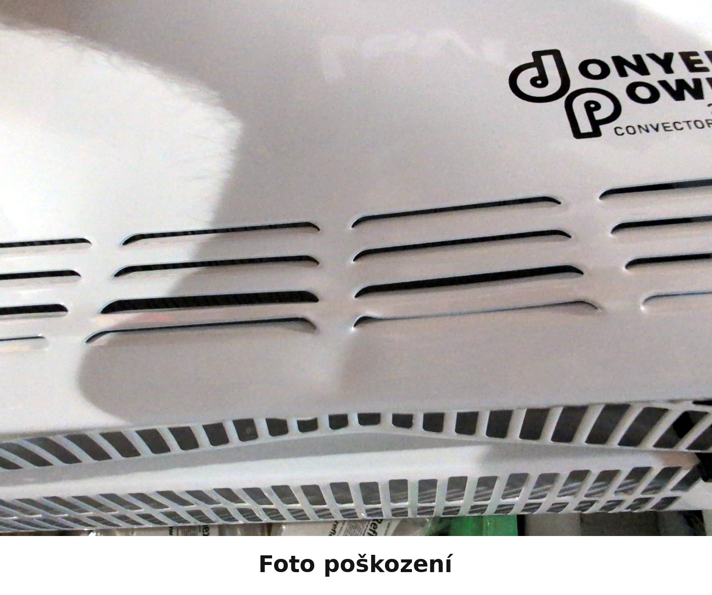 Donyer Power HDCH2000BSS – elektrický konvektor 2000 W s termostatem, stojací i na zeď – s vadou