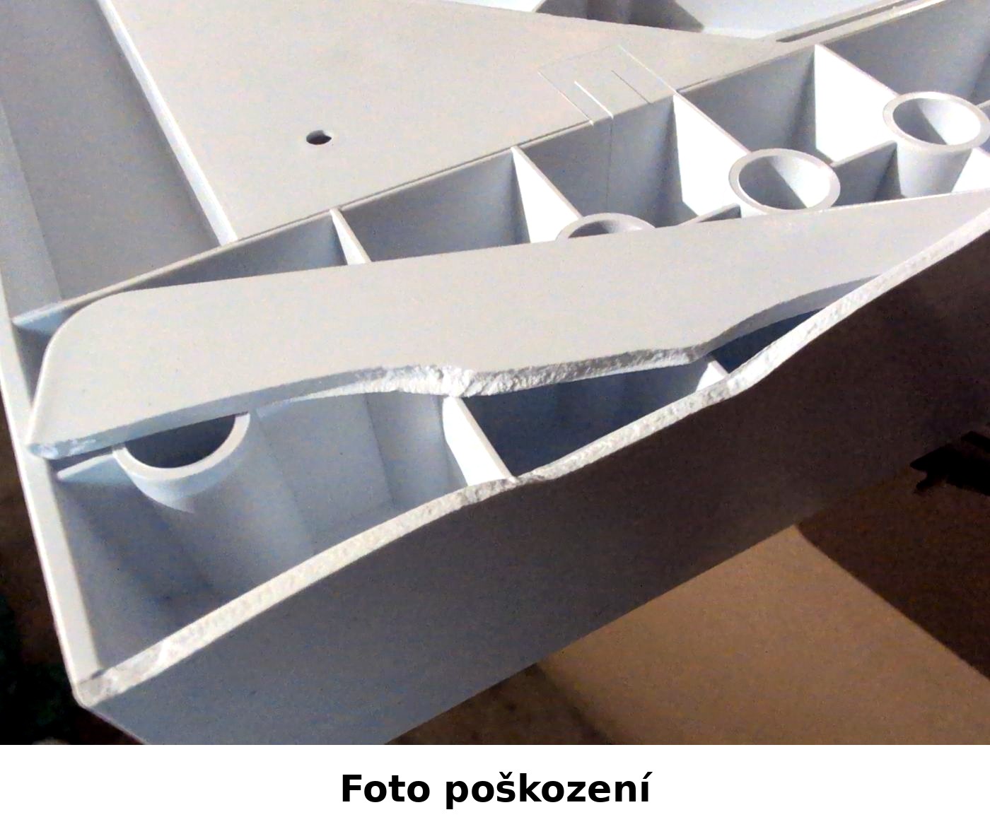 Xavax Smart 00110223 – mezikus pro sušičku na pračku s výsuvnou deskou, bílý – s kosmetickou vadou