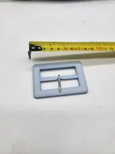 Přezka plastová- 7cm - modrá