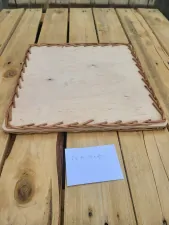 proutěné plato s pevným dnem 40 x 40 x 1,5