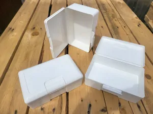 Obdélníková bílá krabice 20x12x6