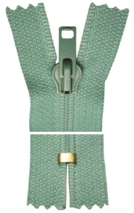 Spirálový zip, nedělitelný - 35cm - tyrkysový - Koh-i-noor - BALENÍ 10 ks