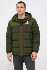 Converse Winter Down Jacket péřová bunda pánská zelená zimní, vel. L