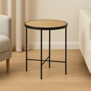 INTÉRIEURS 86 Dubový konferenční stolek MICADONI STEPPE 43 cm