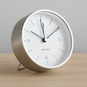 Designový budík KA5670WH Karlsson 10cm