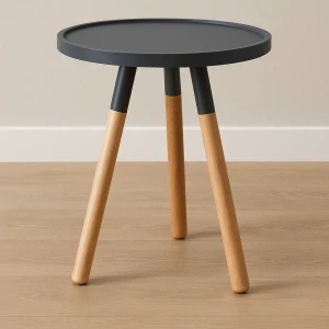 Leitmotiv - Dřevěný kulatý konferenční stolek LM714