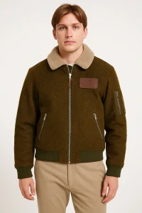Scotch & Soda – Letecká vlněná bunda, velikost S