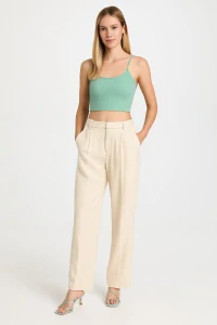 Lioness La Quinta kalhoty – Off White, velikost S