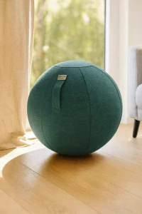 VLUV Sedací gymnastický míč, petrolejový, průměr 65 cm