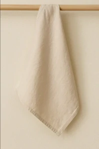 Marc O’Polo Akalla – Kuchyňská utěrka 50 × 70 cm, béžová